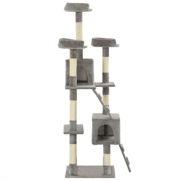 Cat Tree with Sisal Scratching Posts 170 cm   Cat Tree