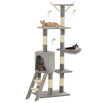Cat Scratching Post with Sisal Posts 138 cm   Cat Scratching Post