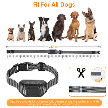 1Pc Citronella Bark Collar For Dogs Spray Bark Collar Anti Barking Control For Small Medium Large Dogs IP65 Waterproof No Electric Shocks