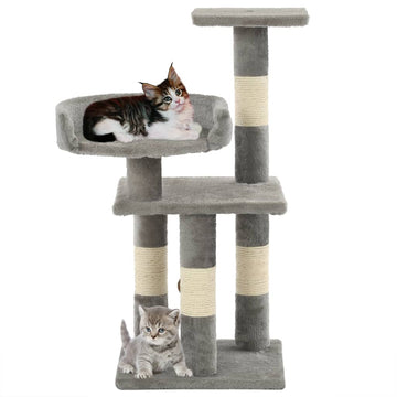 Cat Scratching Post with Sisal Scratching Columns 65 cm   Cat Scratching Post