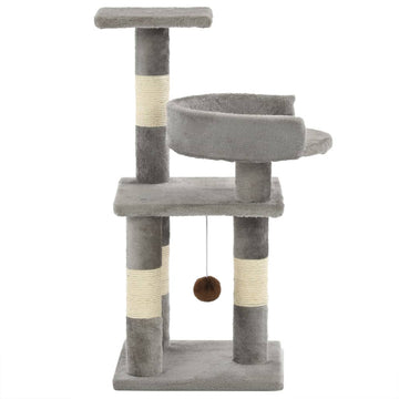Cat Scratching Post with Sisal Scratching Columns 65 cm   Cat Scratching Post